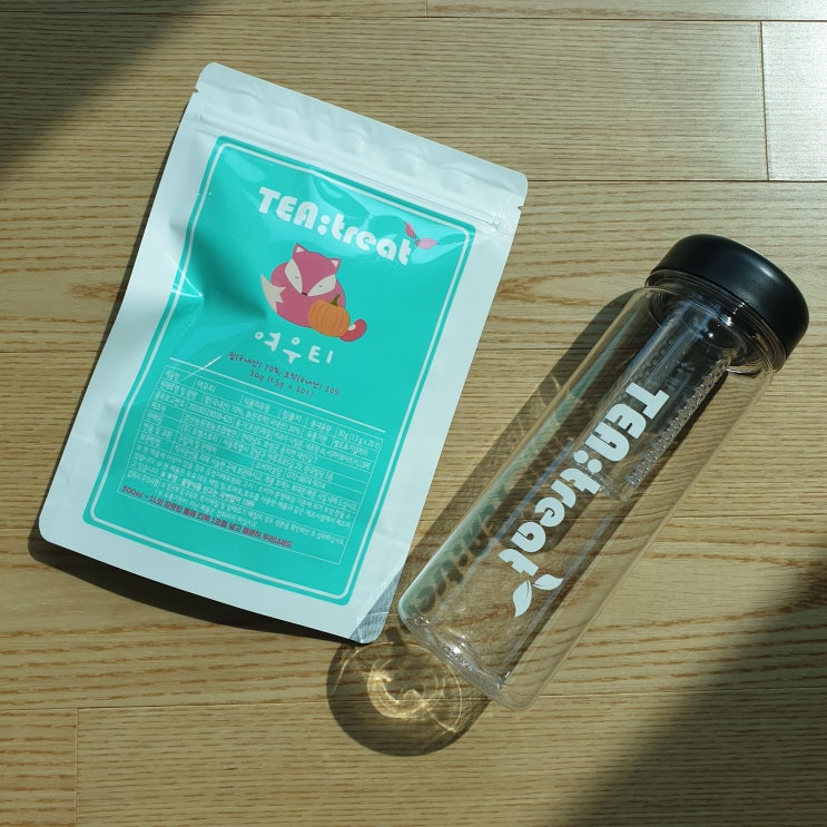 티트리트 _ 붓기차 검색하다가 혹해서 구매한 티트리트 여우티