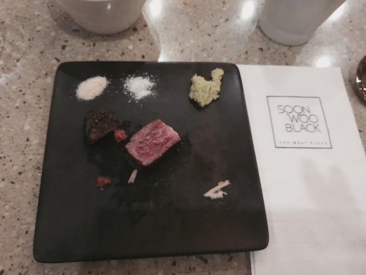 [명동맛집]한우 오마카세 SOONWOO BLACK, 순우블랙, 연말연시 모임 장소, 명동 소고기!!, 소고기 맛집