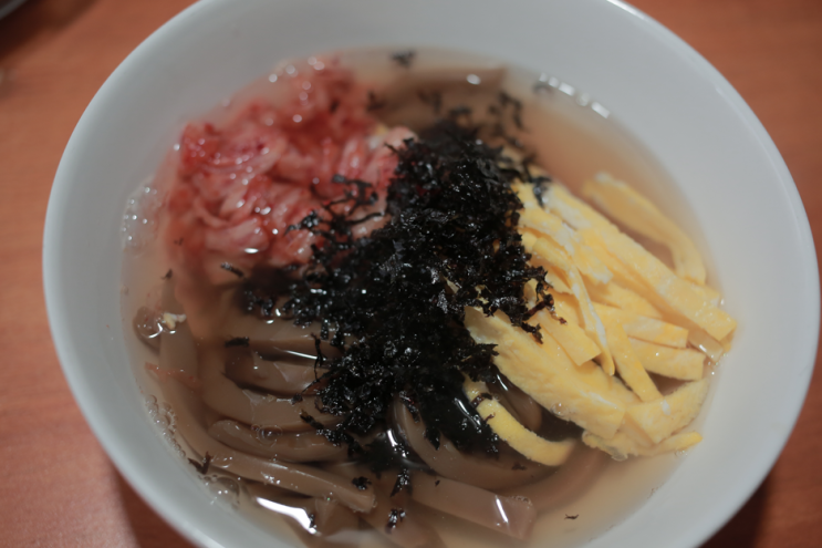 오랜만에 먹으면 꿀맛, 도토리묵으로 묵밥 만들기