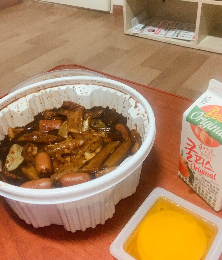 동대문엽기떡볶이[짜장맛] 후기!