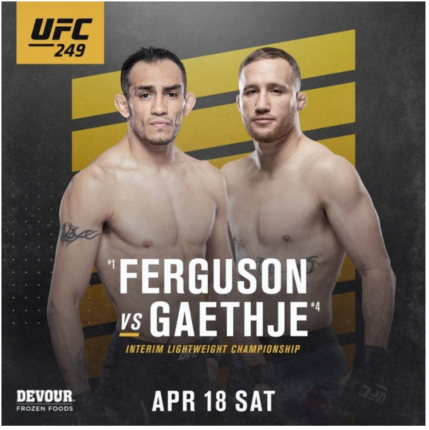 오피셜_UFC 249 토니 퍼거슨 VS 저스틴 게이치 맞대결 확정!