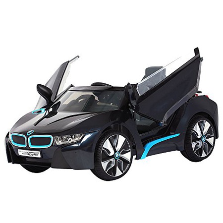 [찬스] Rollplay 6V BMW I8 Kids Ride-On Car-3 세 이상 소년 용-배터리 구동 식 장난감 승차 용-장난감 및 게임, 검은 특템해요! 