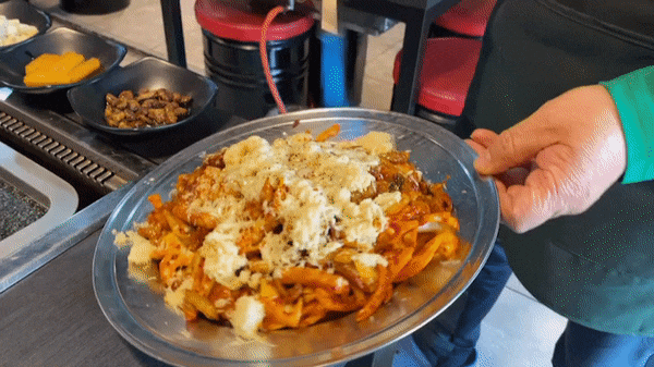 역북동맛집 전곱 본점, 눈꽃치즈 내린 곱창 맛집 [용인 |  처인구]