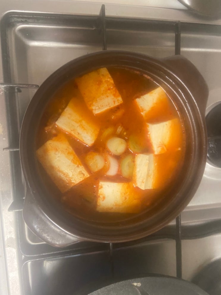 아재도 할 수 있는 고추장찌개