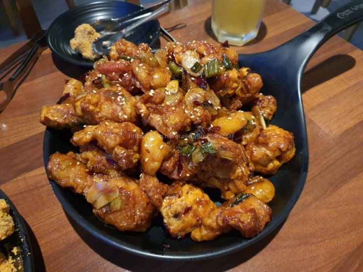 [천천동 맛집] 치킨매니아 천천정자점 (치즈블링치킨/새우치킨/맛/메뉴/가격 정보)