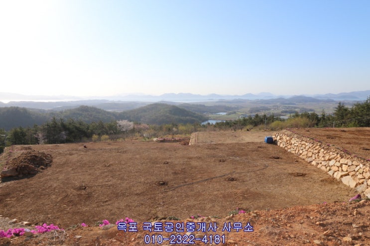 112.해남토지매매,두륜산남해바다조망