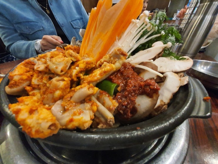 삼성동 중앙해장 양선지해장국 곱창전골 소맥마시기 좋은 해장국맛집