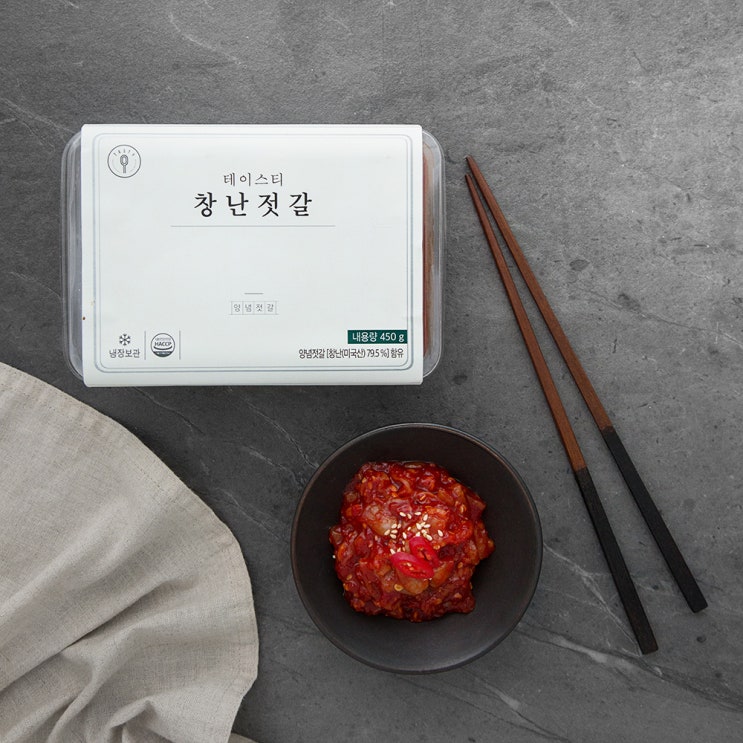 핫딜, 테이스티 창난젓갈 비교