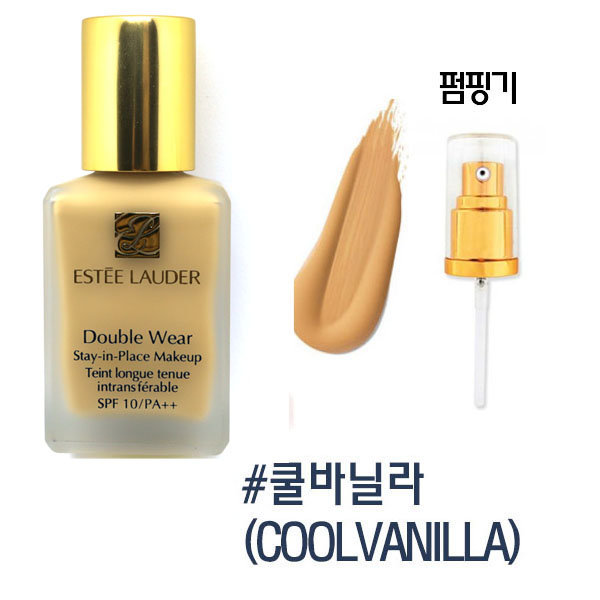 에스티로더 더블웨어 파운데이션 30ml 쿨바닐라+펌핑, 단일상품, 단일상품