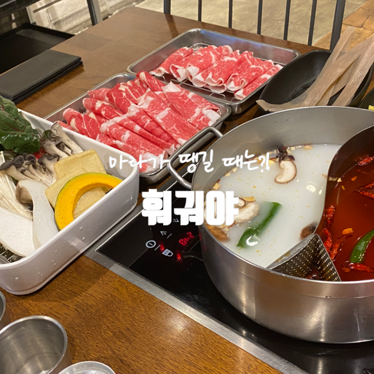 판교 저녁 추천 아비뉴프랑 맛집 - 훠궈야 방문 리뷰