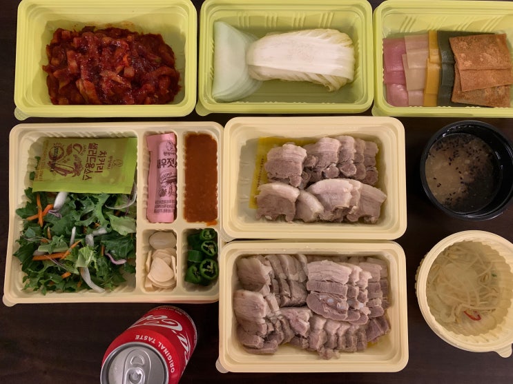 다채롭고 맛있는 원할머니보쌈 배달 후기 (+ 메뉴 및 가격, 구성)