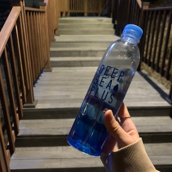 운동할때 흡수가 빠른 해양심층수 마셔요:) 딥씨플러스 경도300