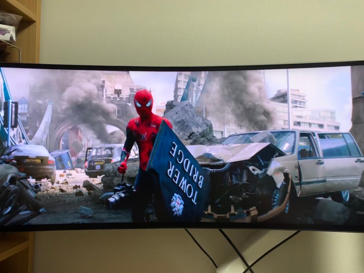 LG 34gk950f 34인치 21:9 모니터로 4k 넷플릭스 보기