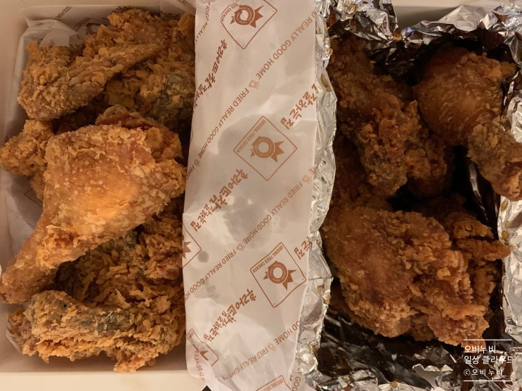 겉바속촉 후라이드 치킨 추천! 후라이드 참 잘하는집