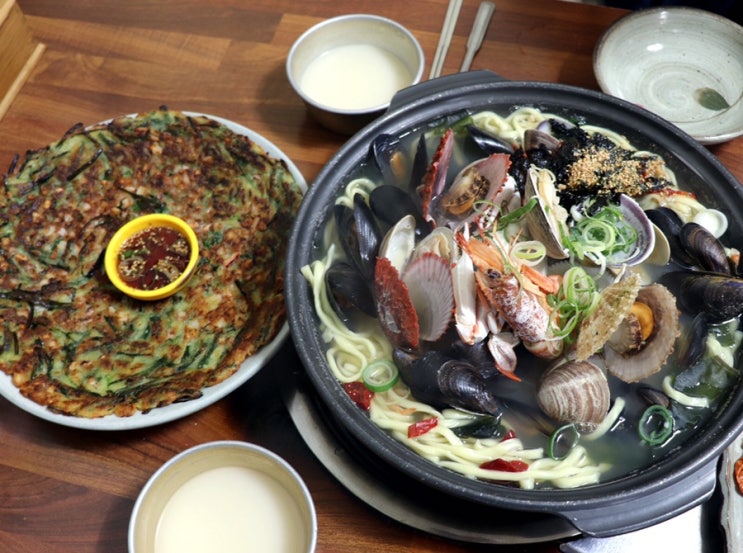 김해맛집추천 김해칼국수 이랑수산 (부제 : 비오는날엔 막걸리 한잔)