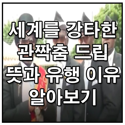 관짝밈, 관짝춤 짤과 함께 뜻과 유래 알아보기(feat.관짝소년단)
