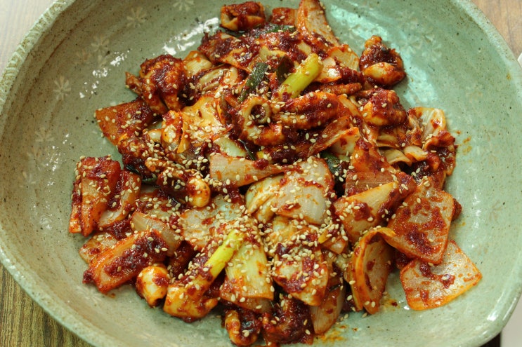 안양비산동맛집 소담원에서 쭈꾸미와 푸짐한 칼국수 최고