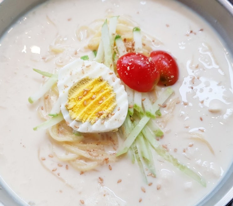 범계맛집 배추나무 육계장 맛집 여름별미 콩국수 개시했어요.