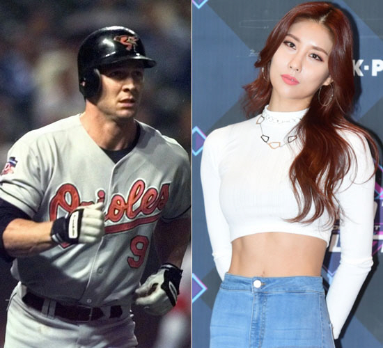 가수 스테파니 23살 나이차 메이저리거 출신 브래디 앤더슨과 열애