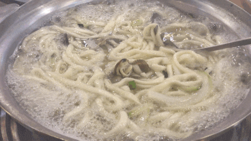 양주 칼국수 맛집 밀밭칼국수 2호점에서 비오는 날 점심식사