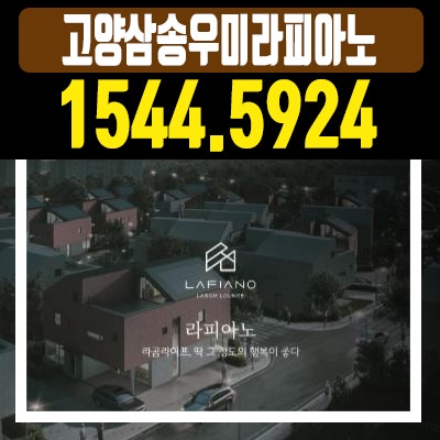 고양 삼송 우미 라피아노 타운하우스 투자가치 분석