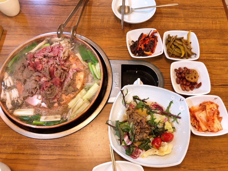 [왕십리 엔터식스 맛집] 불고기 브라더스 서울식 불고기 세트 솔직 후기