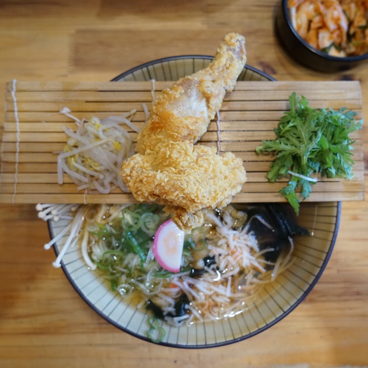 마산우동맛집, 닭다리 튀김도 맛있는 우동한그릇