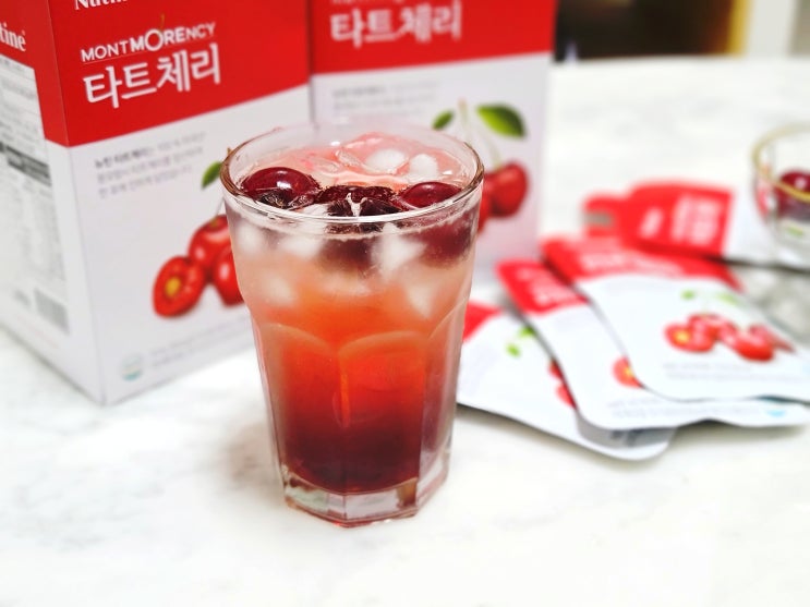 만성염증 불면증에 좋은 뉴틴 몽모랑시 타트체리 효능 쥬스 복용법은?