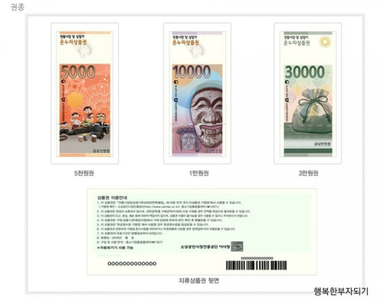 온누리상품권 5%할인 받아서 구매