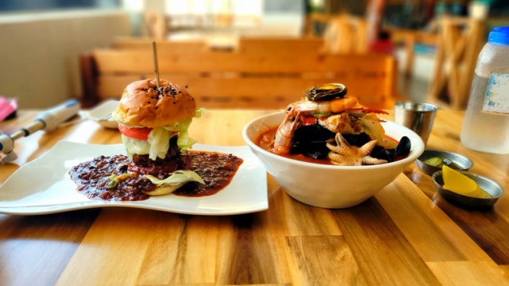 제주 애월 수제버거 맛집 목수버거 요리하는목수