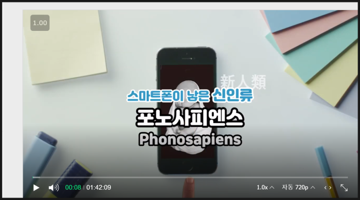 일취월담 포노 사피엔스를 꿈꾸다 / 최재붕 임블리 보람튜브 펭수