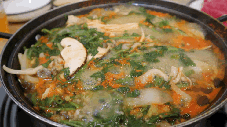 [뽕빨샤브버섯칼국수]부평시장역 맛집/부평샤브샤브 맛집