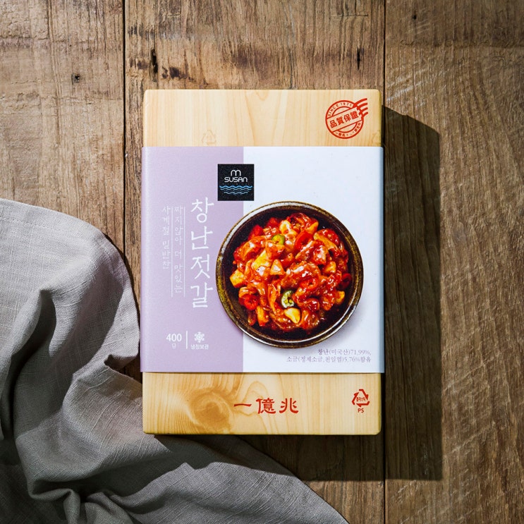 MSUSAN 창난젓갈, 400g, 1개