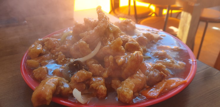 [게스트하우스/현] 강릉고속버스터미널 인근에 위치한 홍제동 맛집 유진반점/중화반점 맛집!