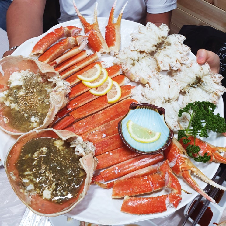 구로디지털단지 속초붉은대게 골목의 대게 맛집