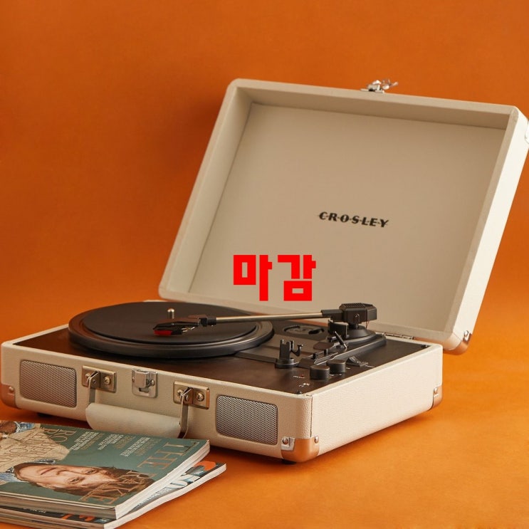 추천하고 싶은 크로슬리턴테이블 - 10가지 -크로슬리 크루저 블루투스 턴테이블 크림, Crosley Cruiser