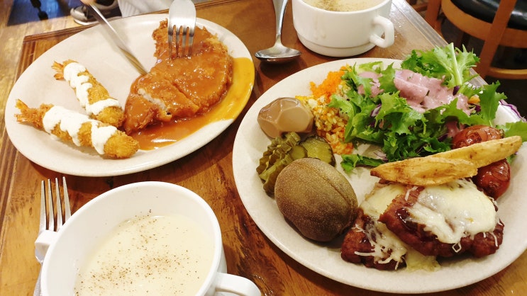 어린이대공원맛집 세종대맛집 건대맛집 스위트앤카츠 돈까스무한리필