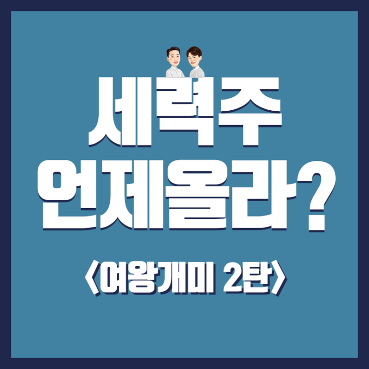 주식초보의 주식사는법! 세력주, 작전주 상승의 원리