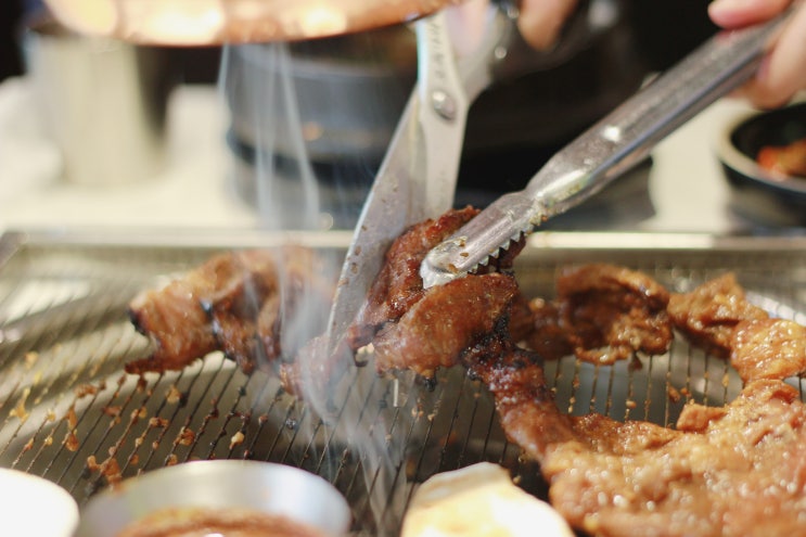 원흥 삼겹살 '돈돈아우지마라'에서 맛있는 점심!