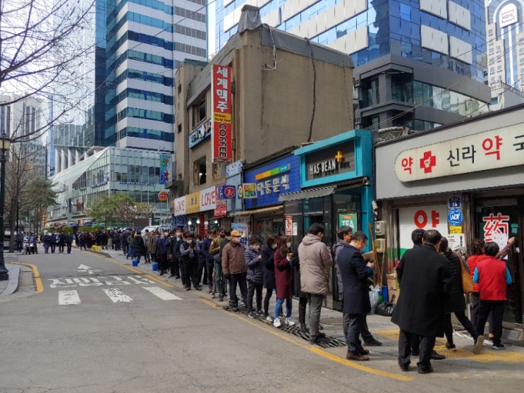 [을지로약국상황] 마스크5부제 언제쯤구입할수있을까 2주차 업데이트