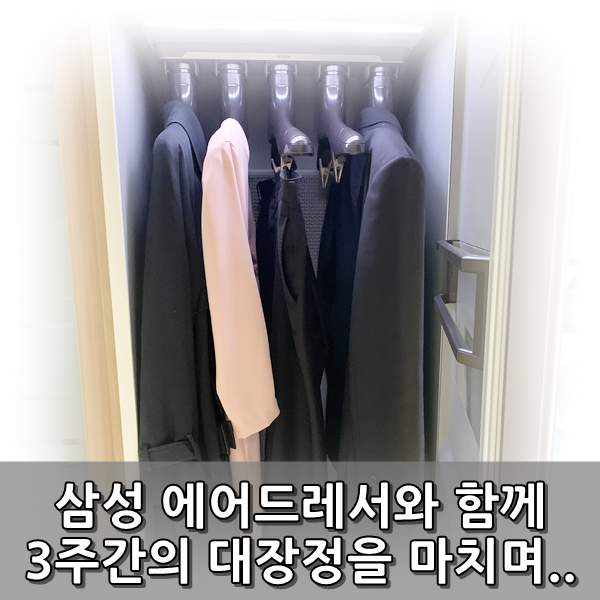 [리뷰] 결혼9년차 아내가 적는 바이러스살균케어 삼성 에어드레서 후기