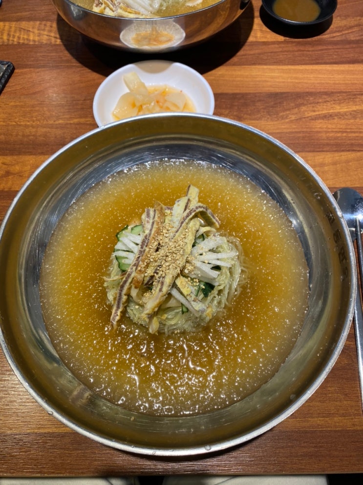 대구 수성못 맛집 수성못 점심 교동면옥 수성못점에서 냉면 먹고 왔어요