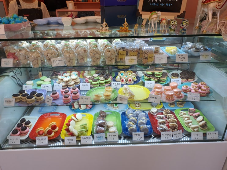 춘천 버블마카롱 각양각색의 마카롱의 맛의 취하다. 추천 메뉴 5종