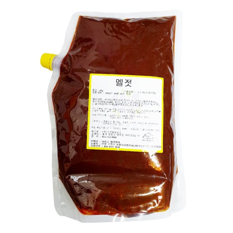 멜젓소스 2kg, 멜젓 2kg 추천해요