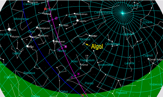41-2 페르세우스(Perseus)자리와 알골시스템(Algol Systems) : 네이버 블로그