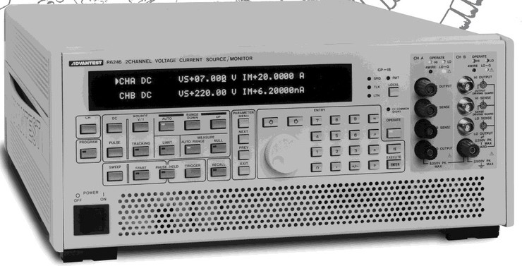 Advantest / R6245, R6246, R6243, R6244, R6144, R6161, R6240 / Voltage ...