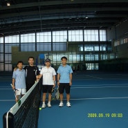 2009년 9월 19일 춘천 테니스 모임