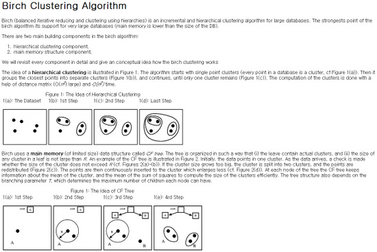 Birch Clustering Algorithm : 네이버 블로그
