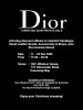 Dior 2025 private sale