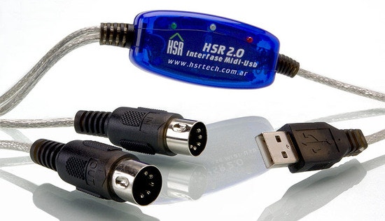 윈도우 7 지원의 USB 미디 인터페이스 HSR 2.0 MIDI INTERFACE : 네이버 블로그